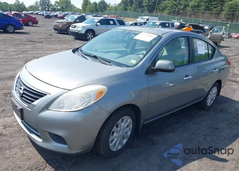 2012 Nissan Versa 1.6 Sv из США, поврежденный, VIN 3N1CN7AP5CL892484
